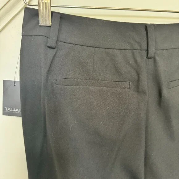 Tahari Elegant Boot Cut Flare Trousers - Picture 7 of 13